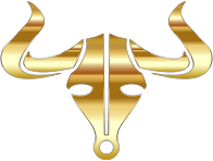 Gold Bull Icon 2 No Background