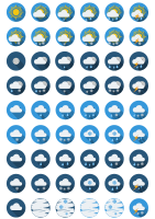 Weather-round-icons