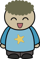 mix and match character liam laughing front