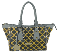 Leather Patterned Bag No Logo