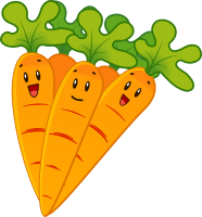 Funny carrots