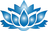 Ultramarine Lotus Flower Silhouette No Background