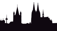 Cologne Germany Silhouette