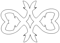 deco border outline