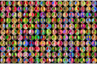 Prismatic Peace Sign Background 5 Variation 2