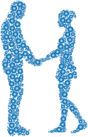 Prismatic Circles Couple Silhouette 6 9 No Background