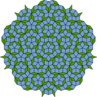 Penrose tiling (Rhombi)