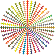Prismatic Blazing Sun No Background