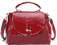 Red Leather Purse