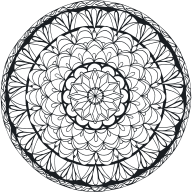 Hand Drawn Mandala 2 No Fills