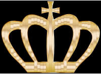 Gold Crown Silhouette
