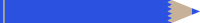 Blue pencil