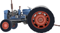 Old Tractor (no background)