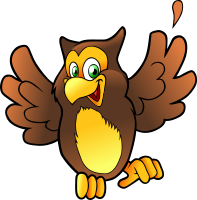 happy owl