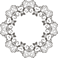 Floral Flourish Frame 2