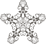 Floral Flourish Design 9