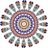 Prismatic Mandala Line Art 3 No Background