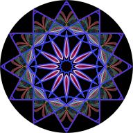 Prismatic Mandala Line Art Design 5