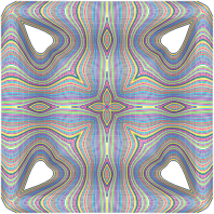 Prismatic Waves Design 4