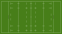 Rugby union pitch