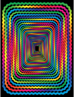 Prismatic Wave Border Perspective