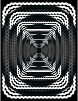Prismatic Wave Border Perspective 3