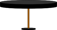 Black Round Table