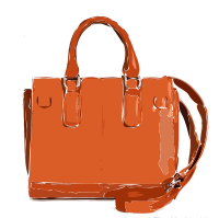 Orange Handbag