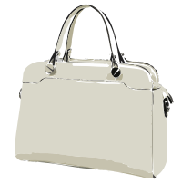 Platinum Leather Bag
