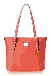Orangish Red Handbag