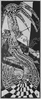 public domain linocut
