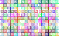 Prismatic Hypnotic Pattern No Background