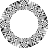 Radial Checkerboard