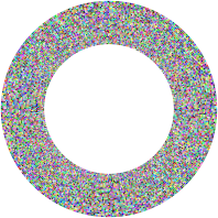 Prismatic Radial Checkerboard