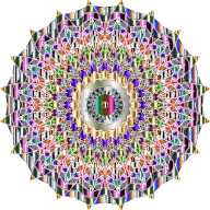 Chromatic Mandala No Background