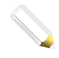 Buntstift weiss