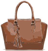 Brown Leather Bag NO LOGO
