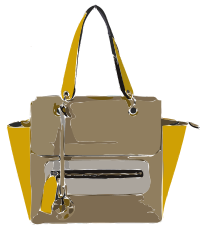 Funky Tan Yellow Bag without Logo