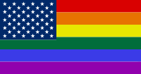 LGBT United States Flag