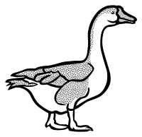 goose2 - lineart