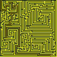 Spiral Maze Solution