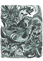 Birds in forest 02