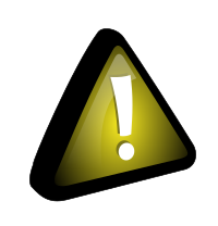 Exclamation icons