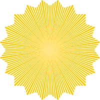 Sunbeam pattern