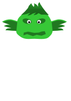 Monster cartoon