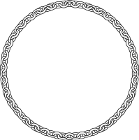 Chain link frame