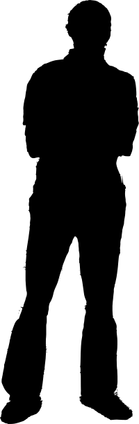 man silhouette