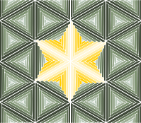 Triangly Christmas Tile