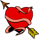 Corazón flechado