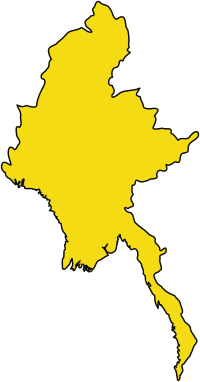 Myanmar outline
